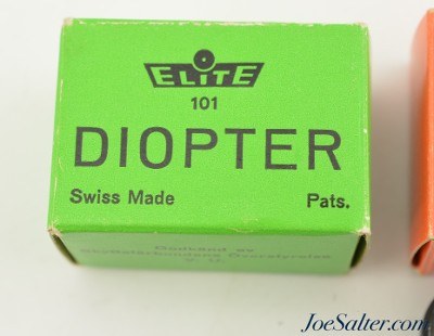 Swiss Made Elite Model 101 Diopter Sight Set for Mauser Rifle - Image 3 of 6