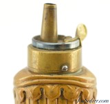 Antique Fluted Pistol Powder Flask 1800s - Image 4 of 5