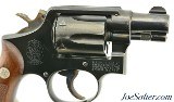 Scarce 2 Inch Smith & Wesson 38 M&P Revolver Factory Letter 1957 Round Butt - Image 3 of 14