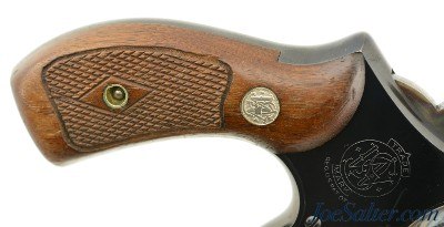Scarce 2 Inch Smith & Wesson 38 M&P Revolver Factory Letter 1957 Round Butt - Image 2 of 14