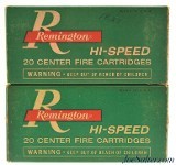 Vintage Remington HI-SPEED 30 REMINGTON 170gr. Core-Lokt SP Ammo 40rnds