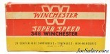 Vintage Winchester Super Speed 348 Win 150gr. Soft Point Ammo 20rnds - Image 4 of 5