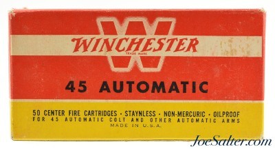 "1946" Style Full Box Winchester 45 ACP Ammo - Image 6 of 7