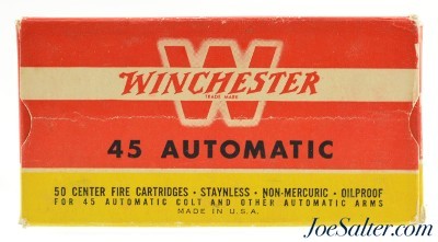 "1946" Style Full Box Winchester 45 ACP Ammo - Image 1 of 7