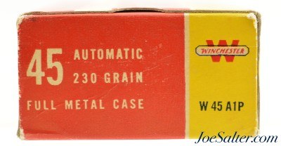 "1946" Style Full Box Winchester 45 ACP Ammo - Image 4 of 7