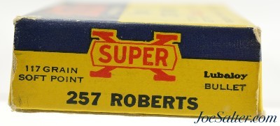 Western Super-X 257 Roberts Ammo 117 Grain Lubaloy 19 Rds 1930's - Image 5 of 7