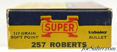 Western Super-X 257 Roberts Ammo 117 Grain Lubaloy 19 Rds 1930's - Image 3 of 7
