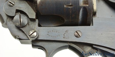 Excellent Boer War Era British Mk. III Service Revolver by Webley - Image 7 of 15