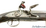 Exquisite Pair Silver-Mounted Pair of British Flintlock Traveling Pistols by William Holden of London - Image 3 of 15