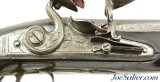 Exquisite Pair Silver-Mounted Pair of British Flintlock Traveling Pistols by William Holden of London - Image 5 of 15