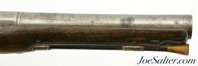 Exquisite Pair Silver-Mounted Pair of British Flintlock Traveling Pistols by William Holden of London - Image 6 of 15