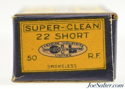 Mid 1930's CIL Super Clean 22 Short Ammo - Image 3 of 6