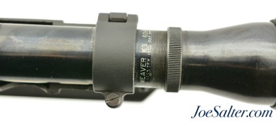 Vintage Weaver K3-60B Scope with Repro SVT-40 Scope Mount - Image 3 of 5