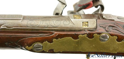 German Flintlock Target Pistol by Johann Jakob Kuchenreuter of Regensberg - Image 8 of 15