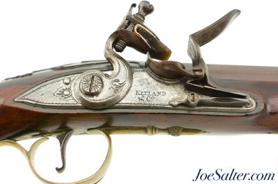 Beautiful British Flintlock Traveling Pistol by Ketland & Co. - Image 3 of 15