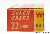 Brick Fresh Winchester Super Speed 22 Short Ammo 1955 Red & Yellow Issues - Image 6 of 8