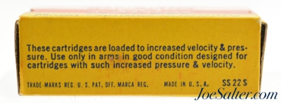 Brick Fresh Winchester Super Speed 22 Short Ammo 1955 Red & Yellow Issues - Image 2 of 8