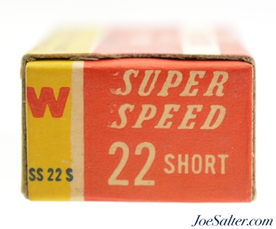 Brick Fresh Winchester Super Speed 22 Short Ammo 1955 Red & Yellow Issues - Image 4 of 8