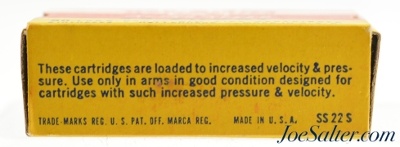 Brick Fresh Winchester Super Speed 22 Short Ammo 1955 Red & Yellow Issues - Image 2 of 8