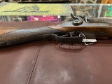 W. Greener 12 gauge muzzle loading side by side shotgun made in London. Early 1800's - 6 of 12
