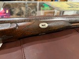 W. Greener 12 gauge muzzle loading side by side shotgun made in London. Early 1800's - 7 of 12