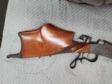 C.G. HAENEL ORIGINAL SCHUETZEN RIFLE, 8:15 X 46, SN 269XX, 31 1/2” oct. bbl., in excellent condition with 100% blue & casehardening - 6 of 12