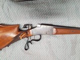C.G. HAENEL ORIGINAL SCHUETZEN RIFLE, 8:15 X 46, SN 269XX, 31 1/2” oct. bbl., in excellent condition with 100% blue & casehardening - 4 of 12