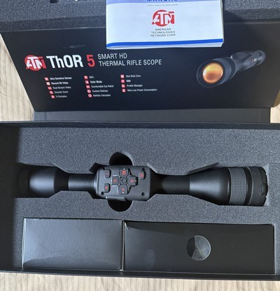 ATN ThOR 5 320 4-16x Thermal Rifle Scope – Excellent Condition w/ Accessories - Image 2 of 6