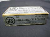 United States Cartridge Company US Cartridges Center Fire Colt Police Positive Caliber .38 - 2 of 6