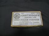 United States Cartridge Company US Cartridges Center Fire Colt Police Positive Caliber .38 - 1 of 6