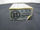 US Cartridges Cal 38 Colt Police Positive Black Powder Sealed Box 50ct - 4 of 5