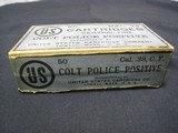 US Cartridges Cal 38 Colt Police Positive Black Powder Sealed Box 50ct - 3 of 5