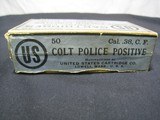US Cartridges Cal 38 Colt Police Positive Black Powder Sealed Box 50ct - 5 of 5