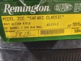 Remington 700 Classic Safari 375 H&H - 3 of 5