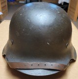 WWII German Single Decal Helmet - 3 of 6