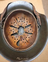 WWII German Single Decal Helmet - 5 of 6