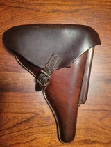 1936 Mauser S/42 Luger, S/N 4261, 9 mm, All Matching with 1939 Holster, 1 Matching Mag, and Correct Tool - 12 of 15