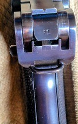 1936 Mauser S/42 Luger, S/N 4261, 9 mm, All Matching with 1939 Holster, 1 Matching Mag, and Correct Tool - 7 of 15