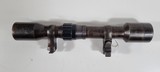 Waffen SS dow+ center focus scope for German ww2 k98 with Double Claw mount! - 2 of 9