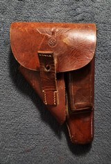 Walther PPK Party Leader Holster ww2 German Akah DRGM - 2 of 6