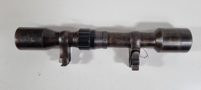 Waffen SS dow+ Center Focus scope double claw mount Extremely rare!