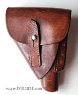 Leading Edge holster PPK very good condition in brown leather - Image 1 of 6