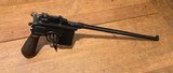 Vintage Mauser C96 