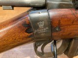 Rare B.S.A. & M. Co. 1895 Lee-Metford Mark II Rifle Converted to Lee-Enfield Mark I* 1908 in .303 British with Bayonet - 3 of 15