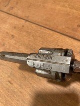 Vintage Antique British Bull-Dog .38 S&W Six-Shot Revolver SA/DA - 10 of 12