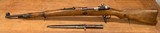 BEAUTIFUL Yugo M24/47 Yugoslavian Mauser 8mm with Matching Numbers Bayonet - 1 of 15