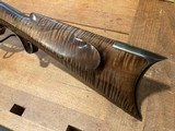 BEAUTIFUL T. Wilks Custom Hawken Rifle - .54 Calibre - 35