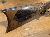 BEAUTIFUL T. Wilks Custom Hawken Rifle - .54 Calibre - 35