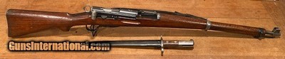 NUMBERS MATCHING Waffenfabrik Bern Swiss K31 (Karabiner Modell 1931) - 7.5x55mm - with Bayonet & Scabbard