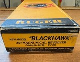 Ruger New Model Blackhawk .357 Mag - 6.5